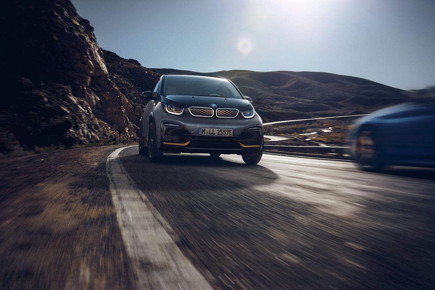 BMW i3 on the road