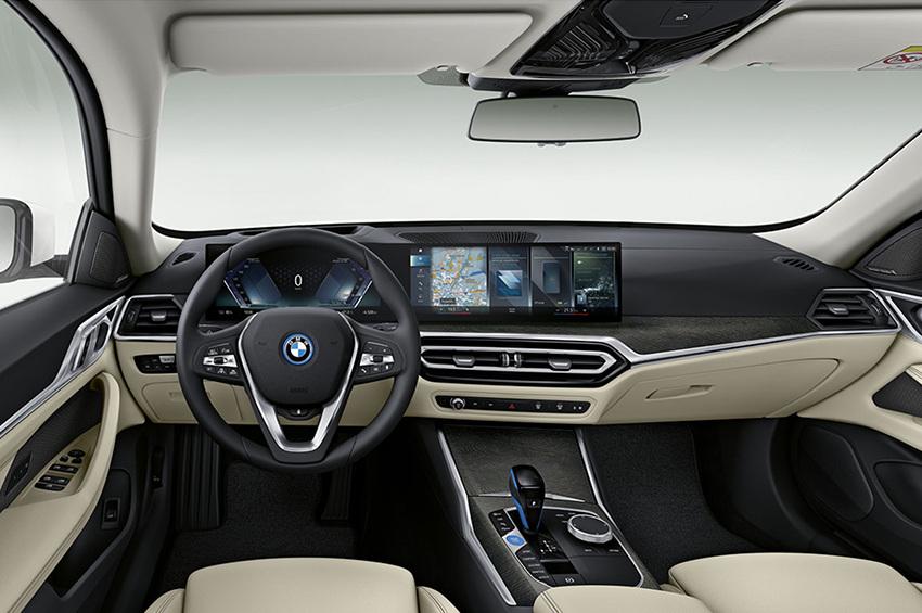 BMW i4 électrique moteur accélération