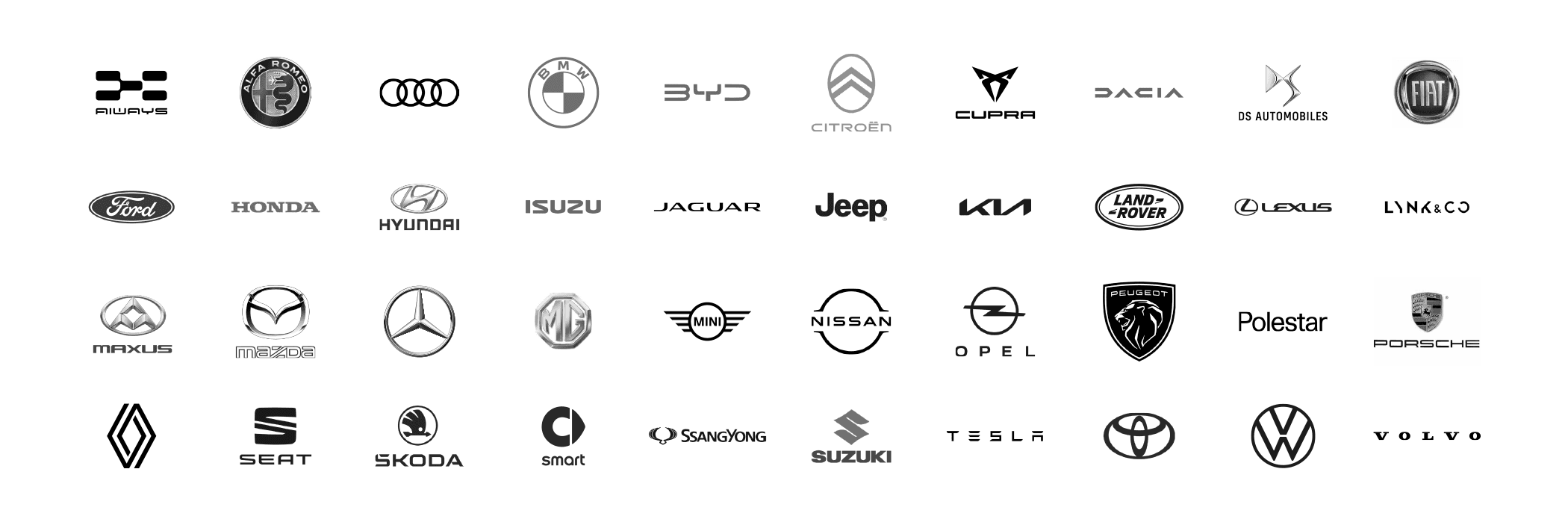 Logos automerken