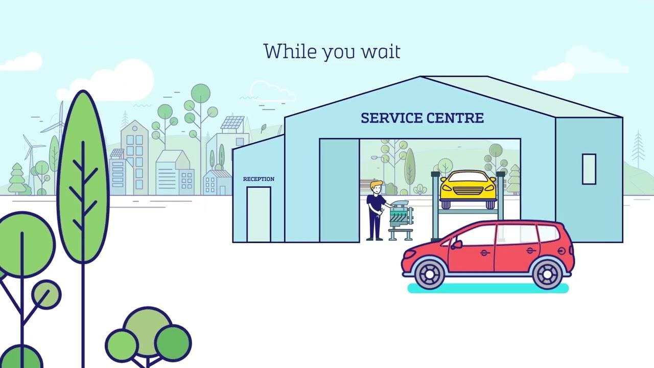Vehicle Service booking with Alphabet