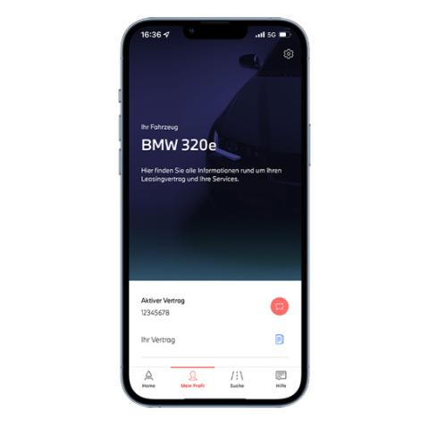 Screenshot Alphabet App Beispiel verknüpfter Vertrag
