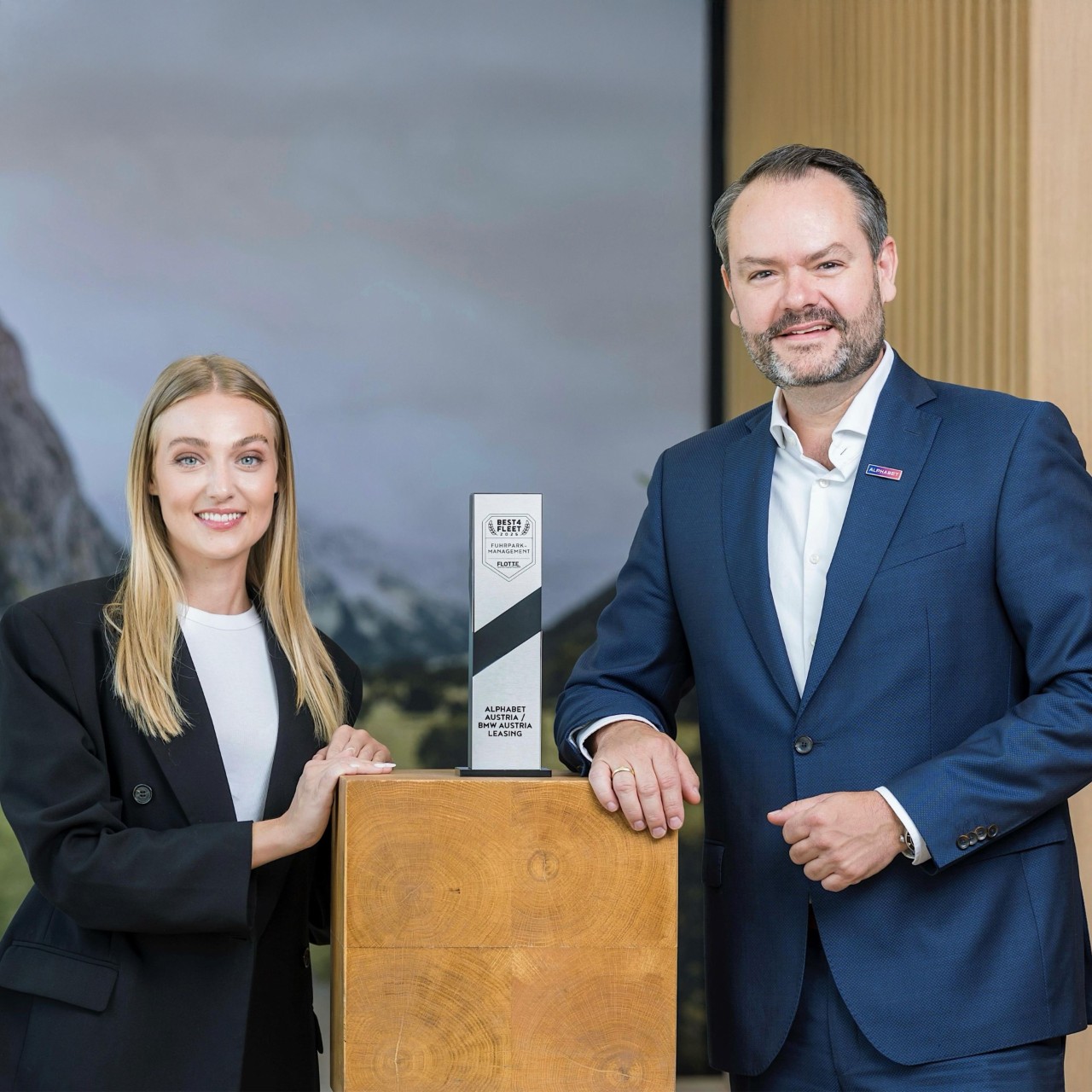 Nikolaus Engleitner und Chiara Cerny, Best4Fleet Award