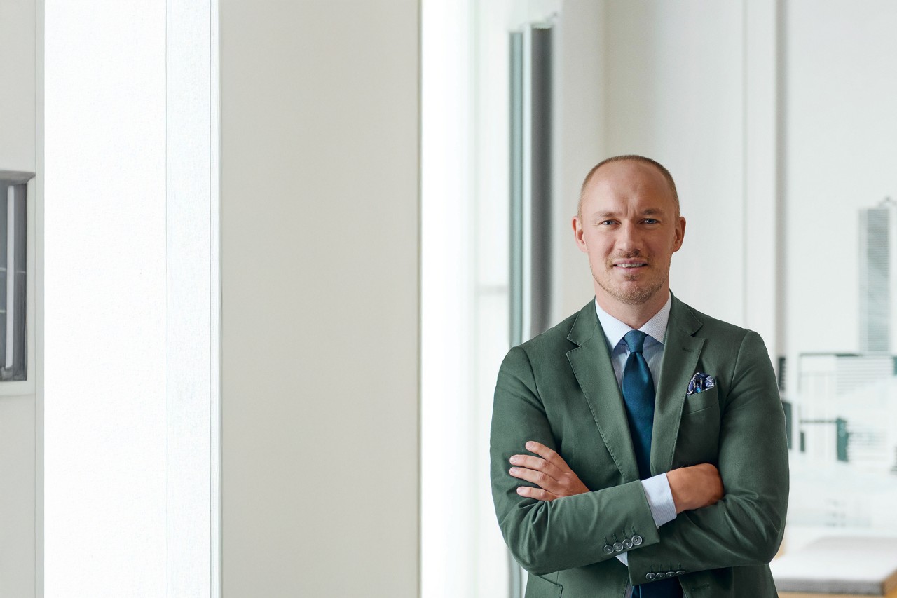 Portraitbild von Christoph von Meyer