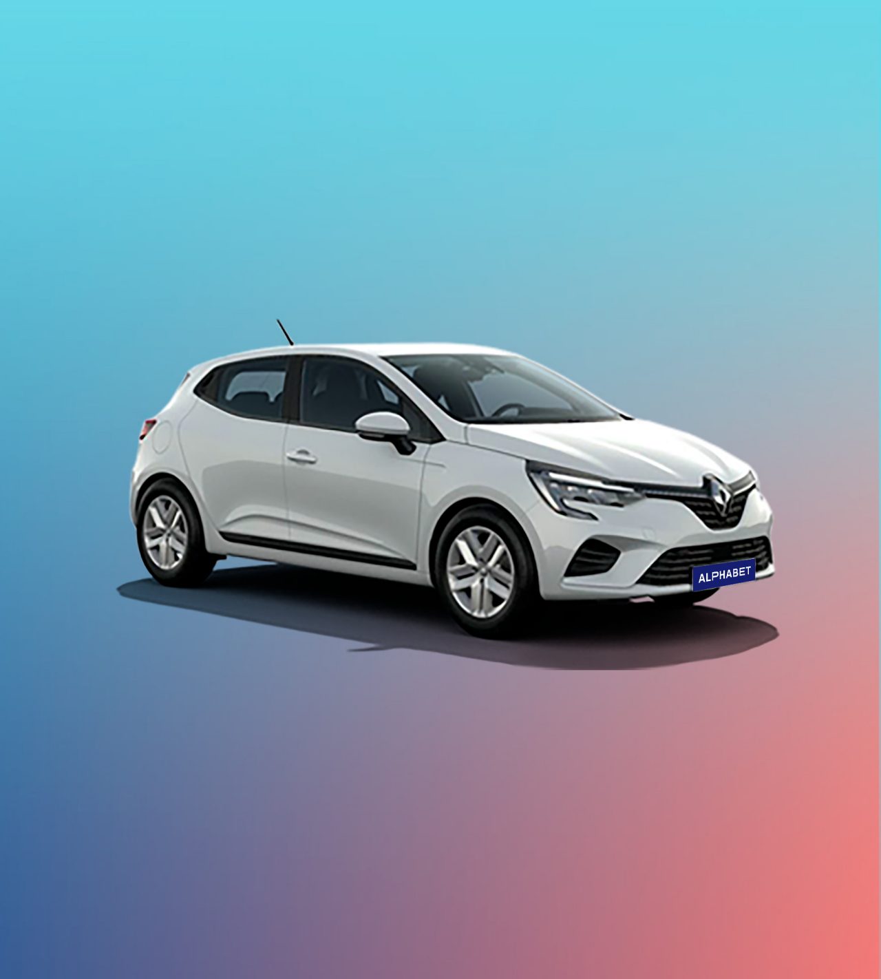 Renault clio blanco