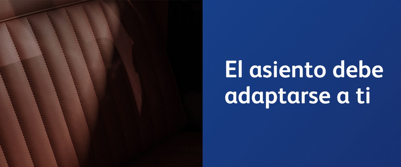 Imagen el asiento debe adaptarse a ti