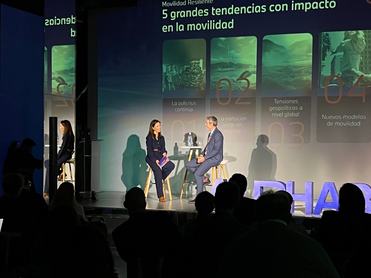 Una ponencia en un evento alphabet