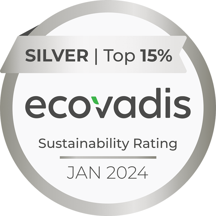 EcoVadis otorga la medalla de plata