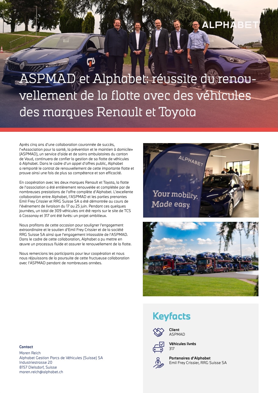 Aperçu de l'article sur l'événement