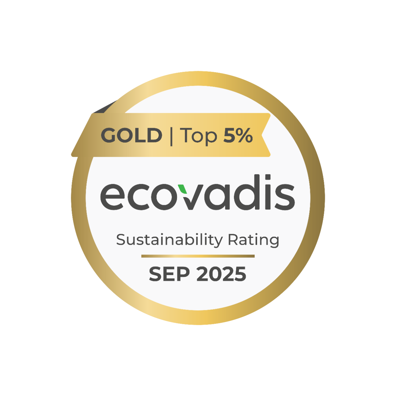 ecovadis gold medal