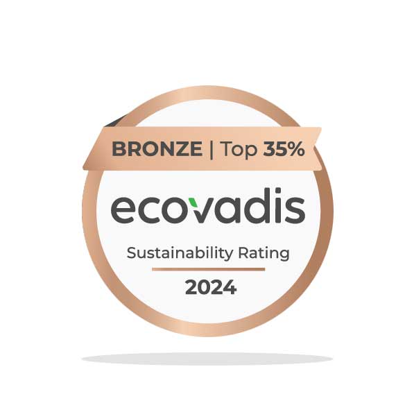 Médaille de bronze ecovadis 2024