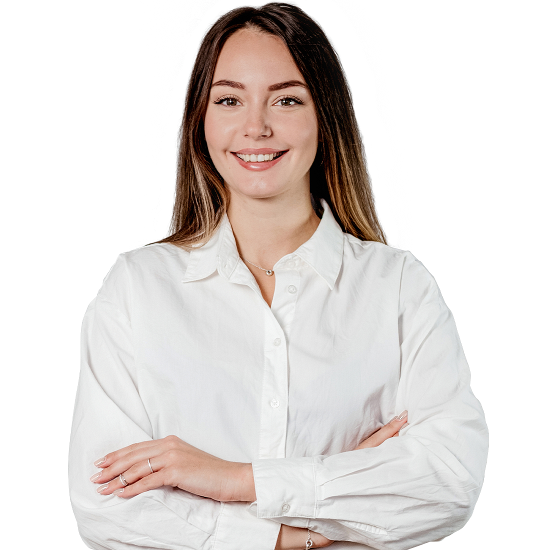 Mezzo busto donna vestita elegante