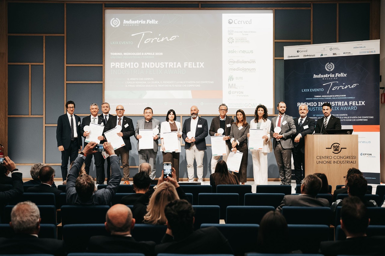 Premiazione aziende Industria Felix 2026 