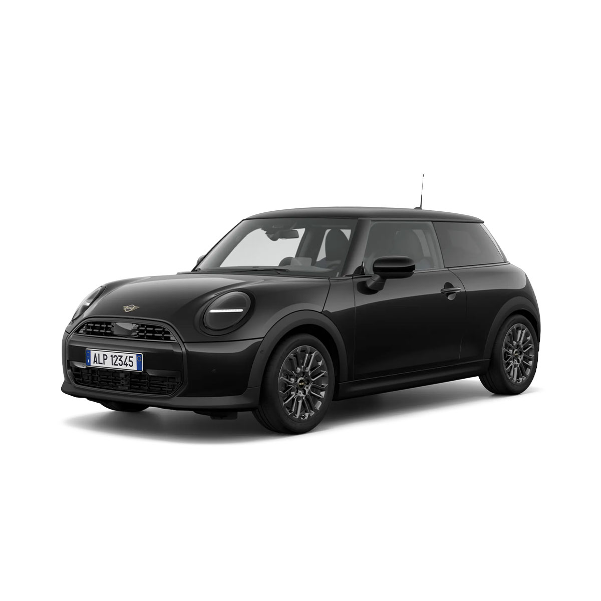 MINI Cooper 3 porte. City car premium compatta dal design iconico, ideale per il noleggio a lungo termine in ambito urbano e business light.