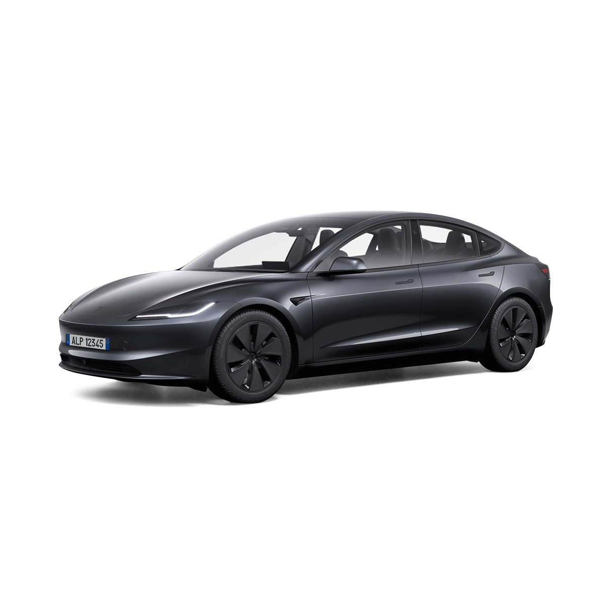 Tesla Model 3 foto tre quarti