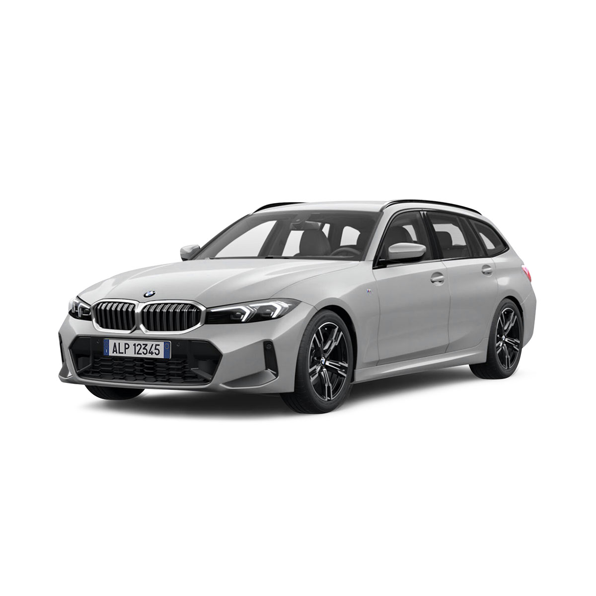 BMW Serie 3 Touring. Station wagon premium ideale per il noleggio a lungo termine aziendale, con comfort, spazio e prestazioni per la mobilità business.