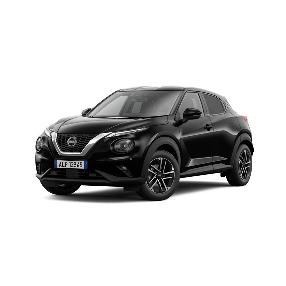 Nissan Juke N-Connecta. SUV compatto dal design distintivo, ideale per il noleggio a lungo termine e la mobilità aziendale e privata.