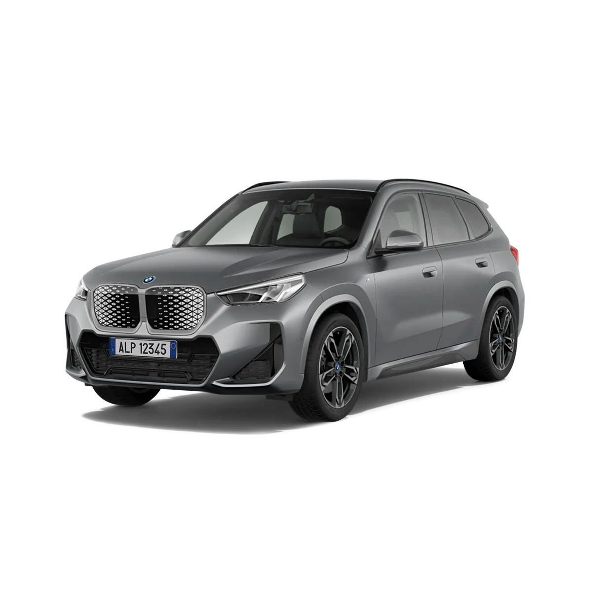 BMW iX1 xDrive30 MSport Pro disponibile con offerta di noleggio a lungo termine. SUV elettrico premium con trazione integrale, design sportivo, tecnologie avanzate e soluzione ideale per la mobilità aziendale sostenibile.