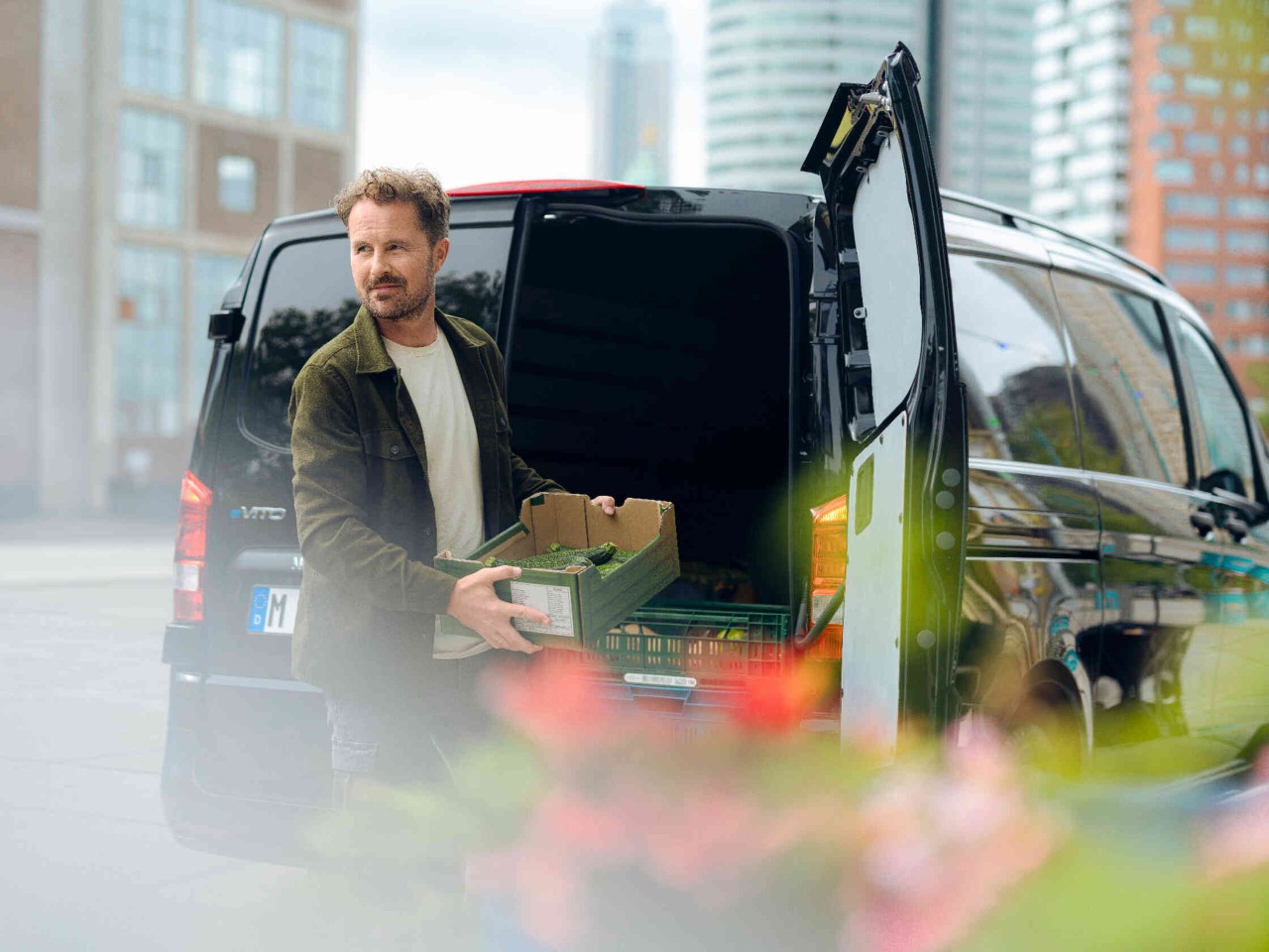 Man-mand-bestelwagen