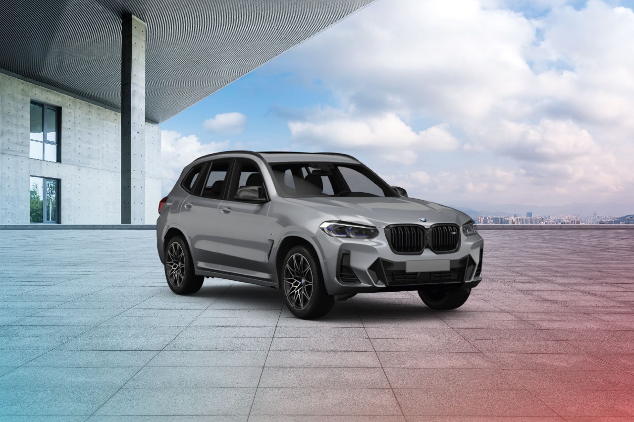 Grijze BMW X3
