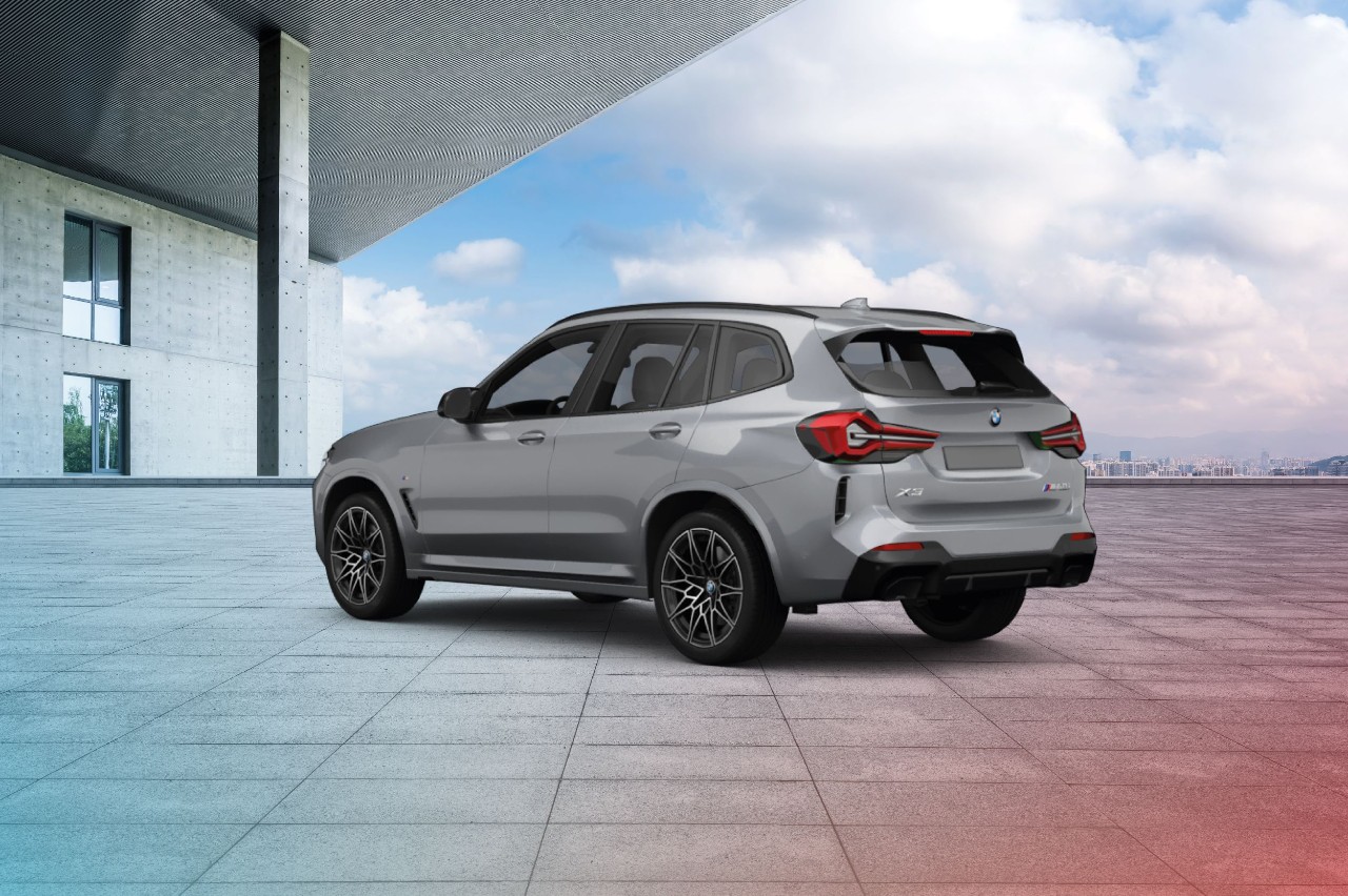 Grijze BMW X3