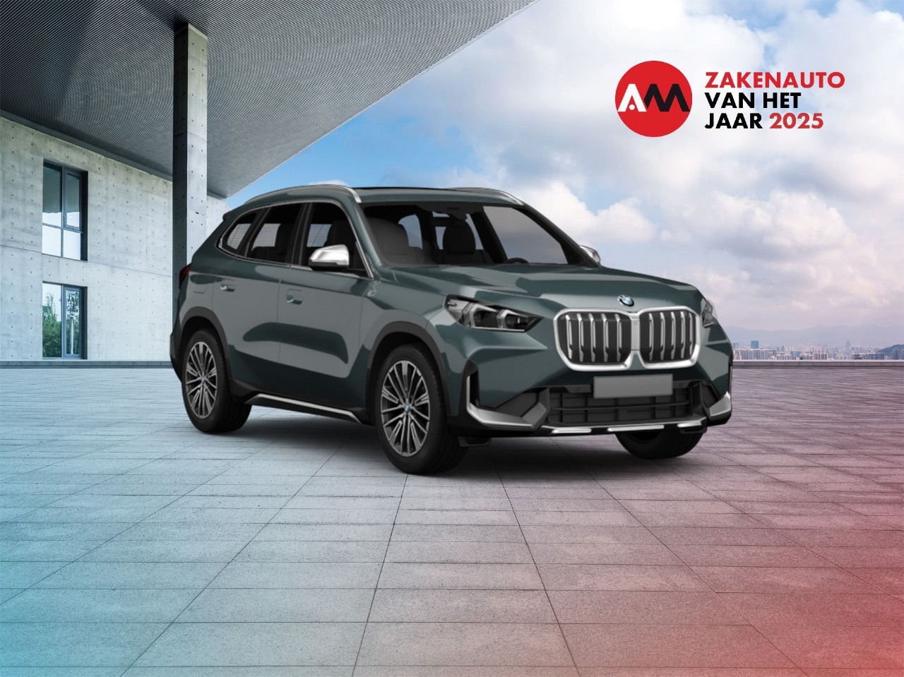 Groene BMW X1