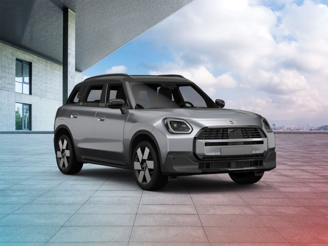 Grijze MINI Countryman