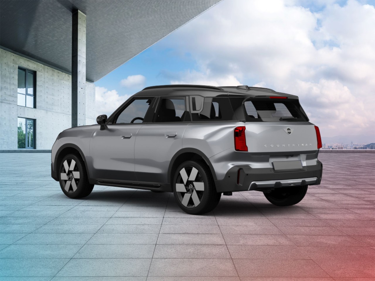 Grijze MINI Countryman
