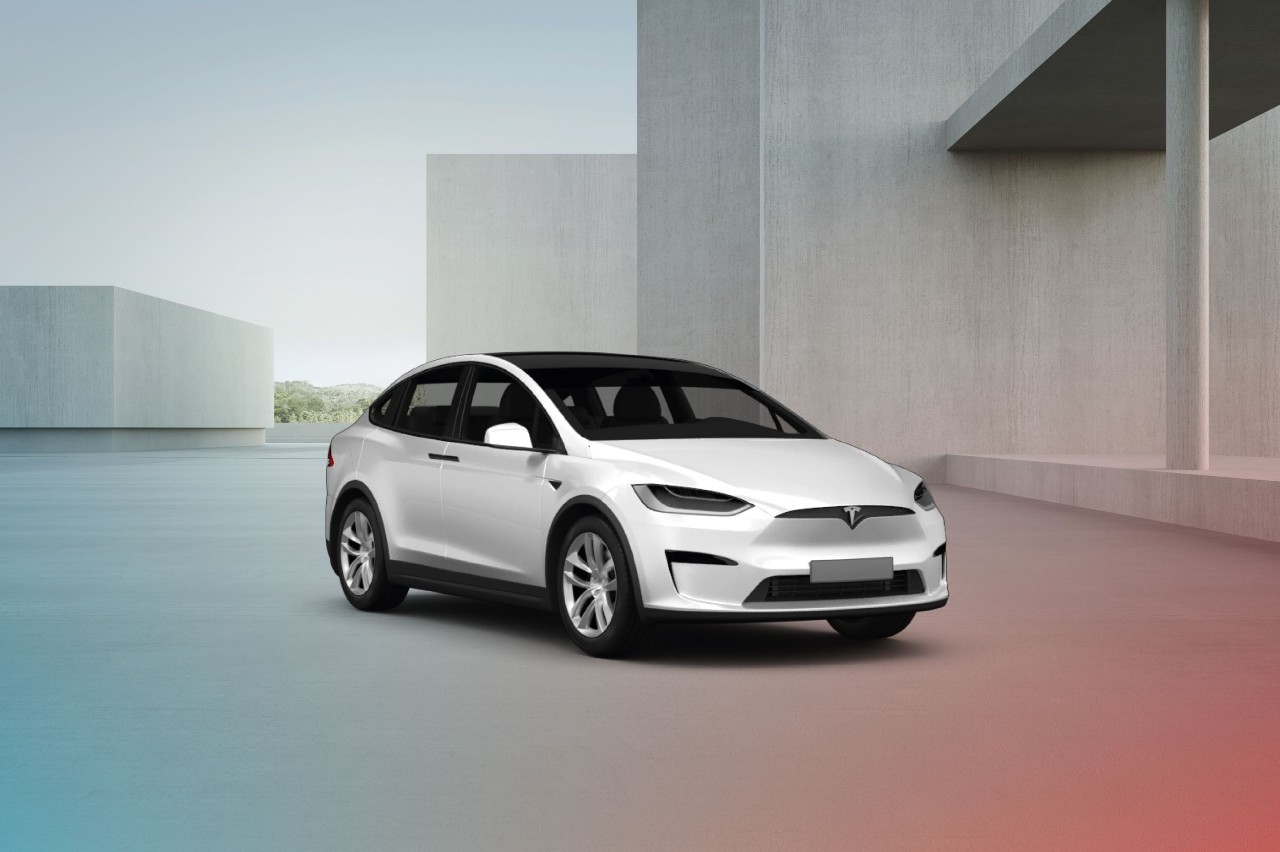 Witte Tesla Model X