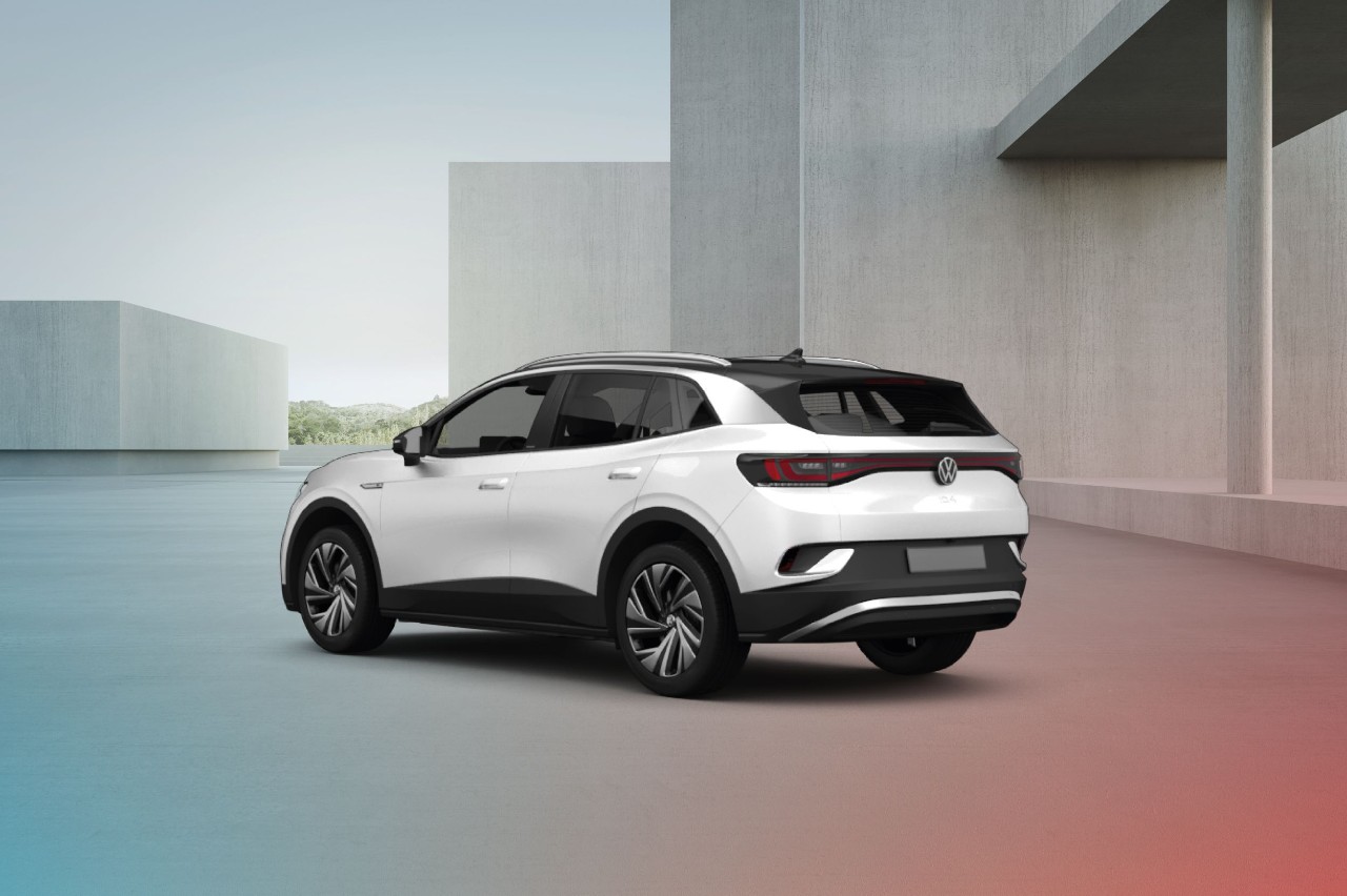 Witte Volkswagen ID.4