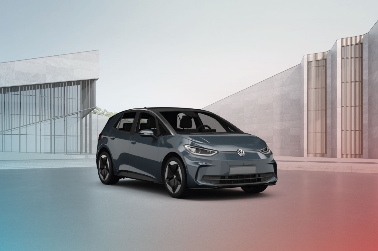 Blauwe Volkswagen ID.3