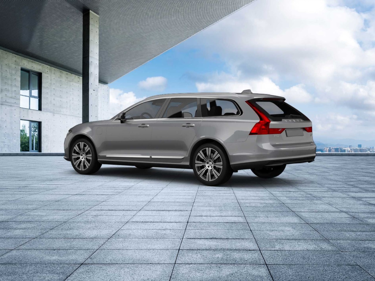 Grijze Volvo V90