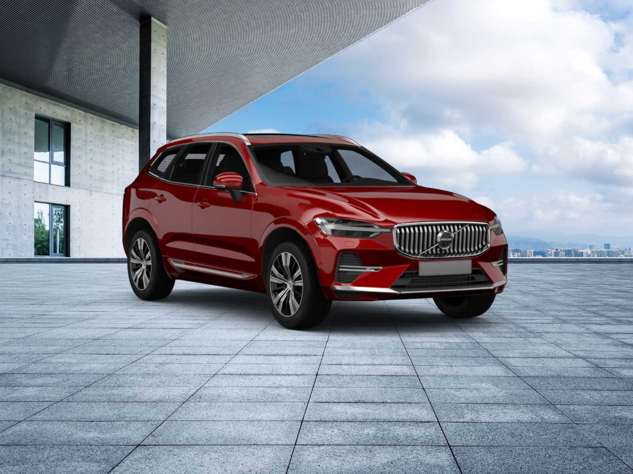 Rode Volvo XC60