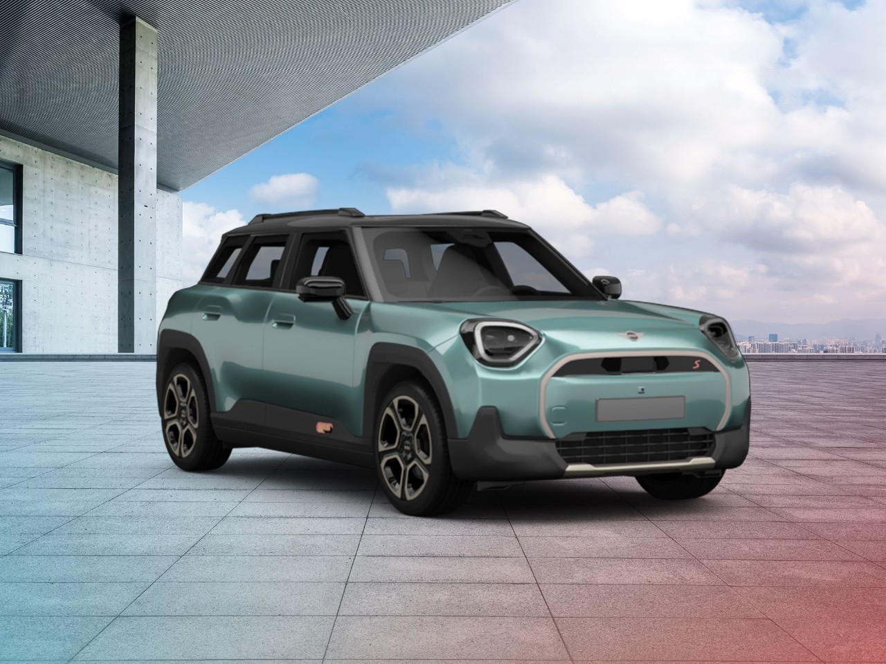 Mintgroene MINI